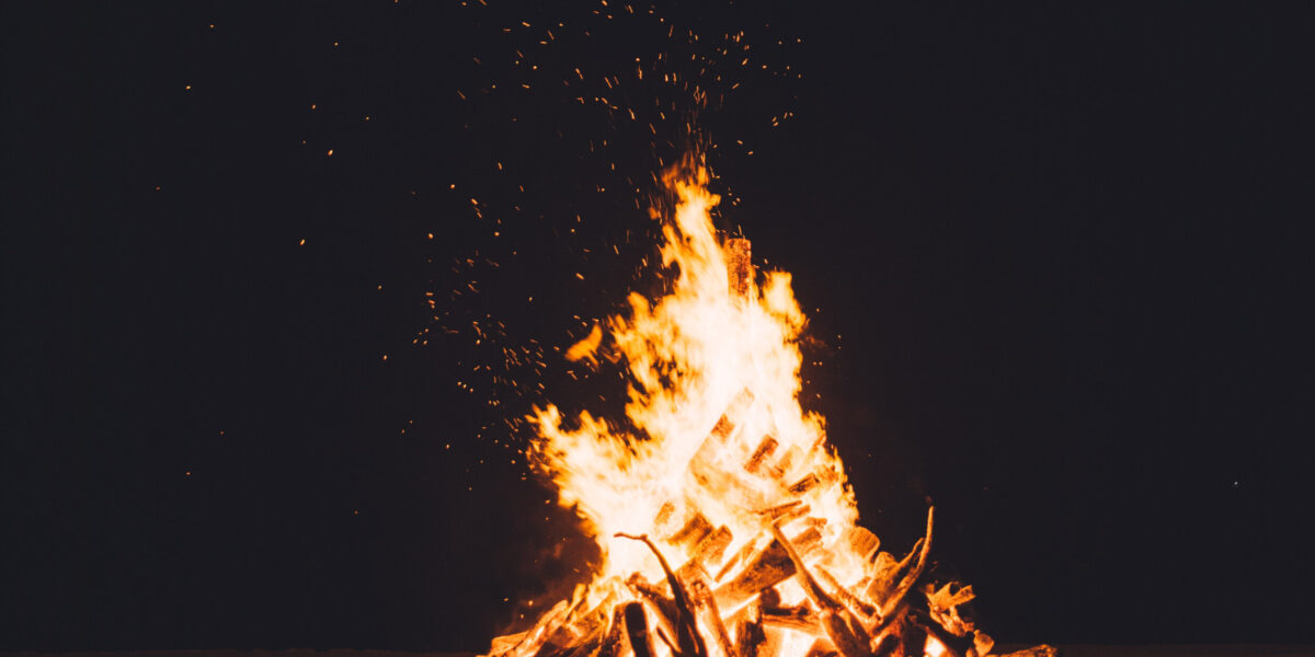OLSS Parish Juba Lights a Holy Fire for Easter